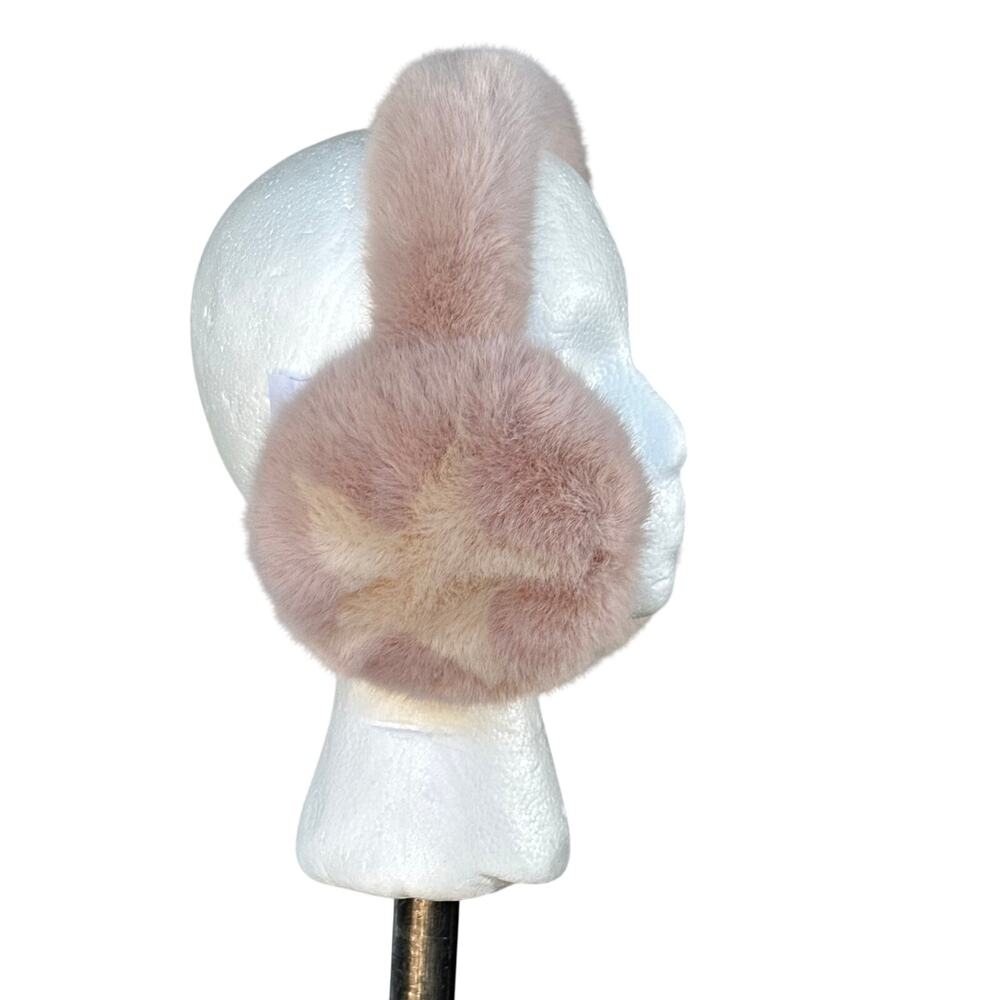 Emi Jay Sugar Muffs in Plum Fur Star Earmuffs